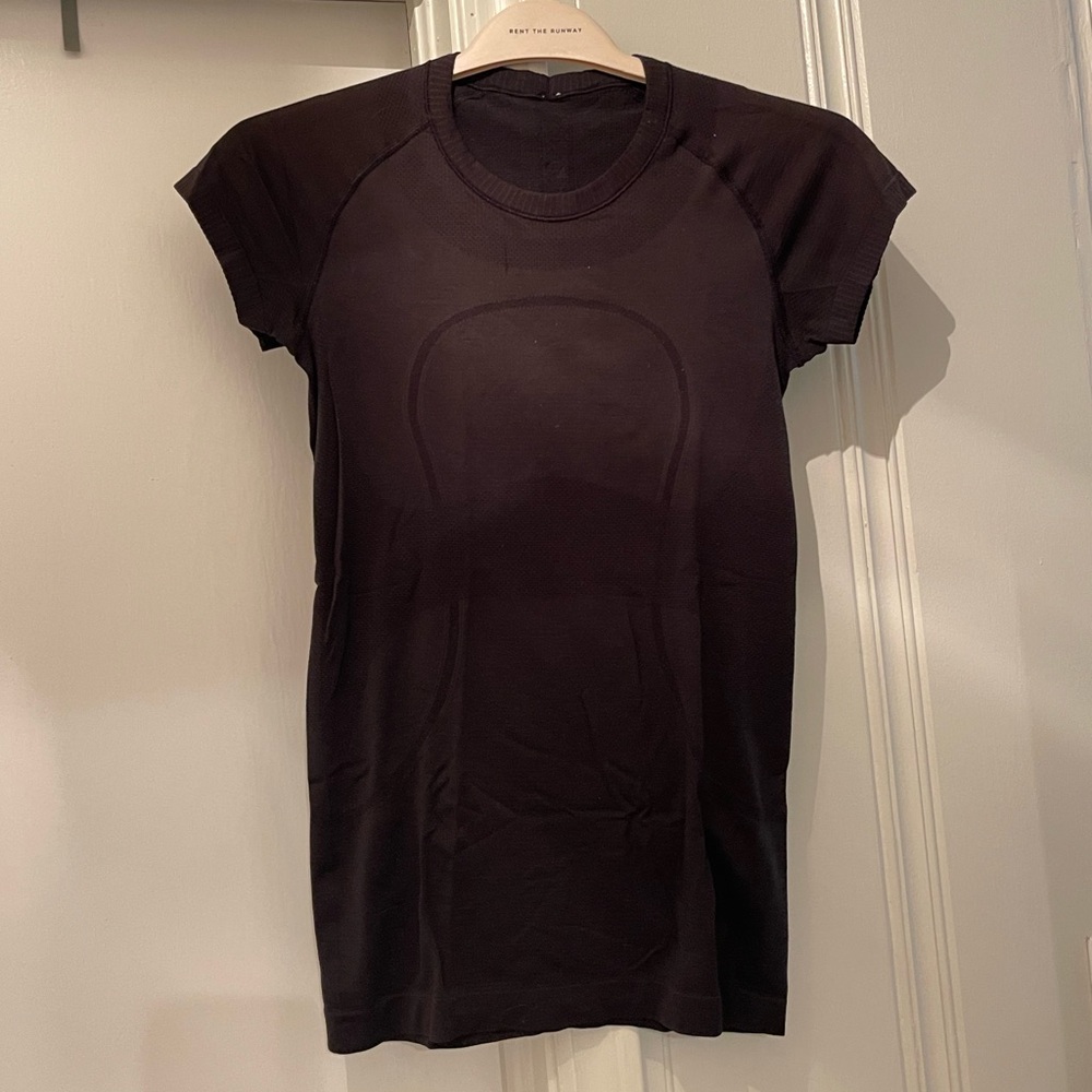 Lululemon Black Short Sleeve Swiftly Tech Top